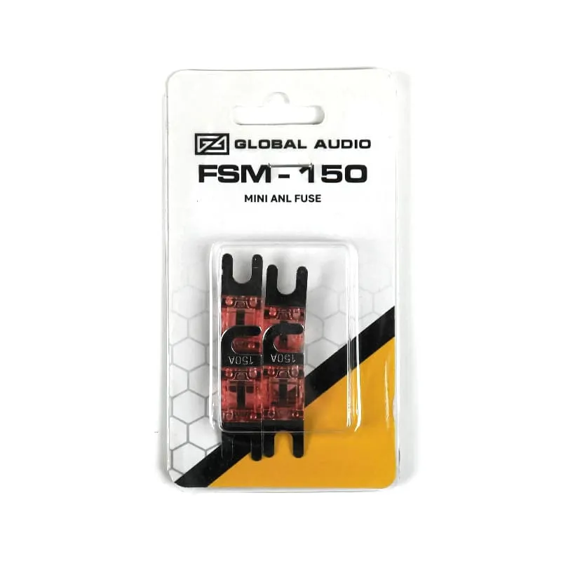 Предохранитель Global Audio FSM-150, 150A  (1уп.- 4шт.) - фото Предохранитель Global Audio FSM-150, 150A  (1уп.- 4шт.) - фото