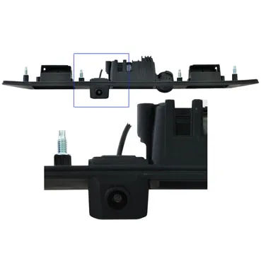 Камера заднего вида в штатное место INCAR VDC-047 AUDI - фото