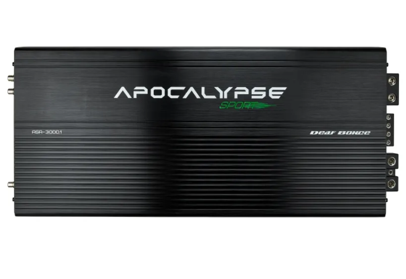 Усилитель 1-канальный Apocalypse ASA-3000.1 - фото