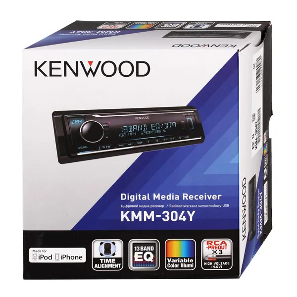 USB - ресивер Kenwood KMM-304Y - фото