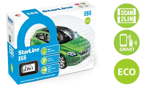 Автосигнализация StarLine E66 ECO - фото