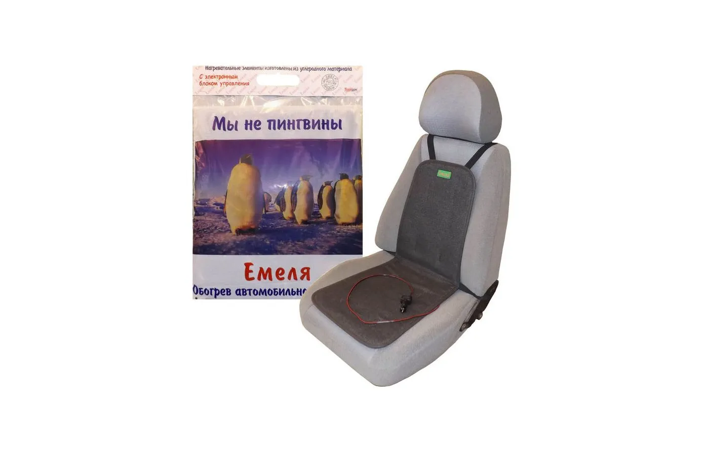 Обогреватель на сиденье "Емеля " 4 реж с электрическими блоками управления - фото