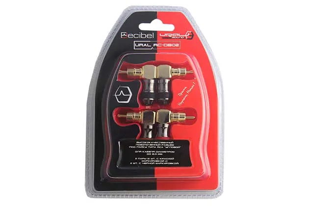 RCA - разъем угловой Ural (Урал) RC-DB02 - фото RCA - разъем угловой Ural (Урал) RC-DB02 - фото