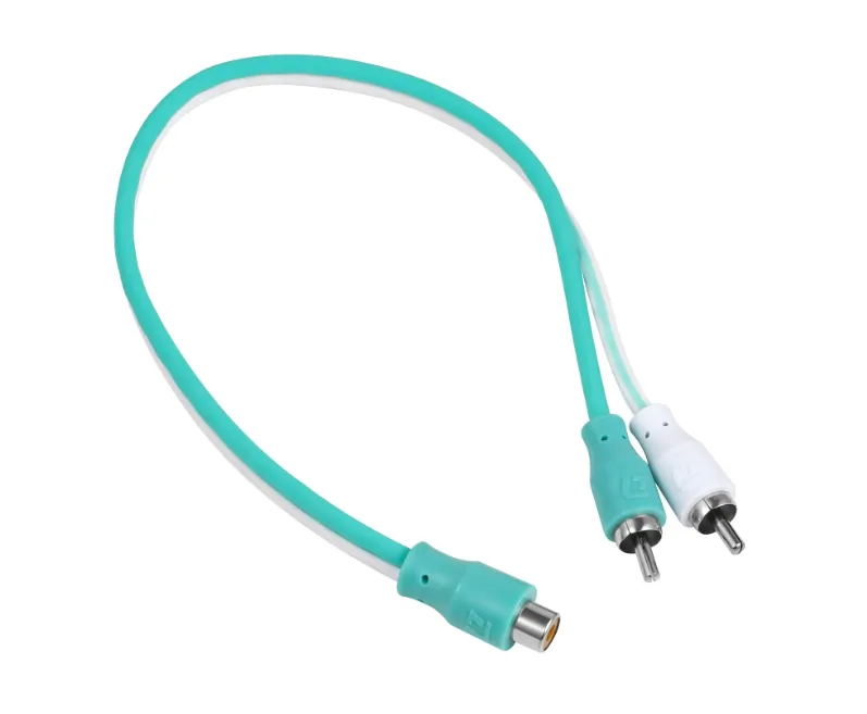 Межблочный кабель DL Audio Piranha YRCA 1F2M - фото