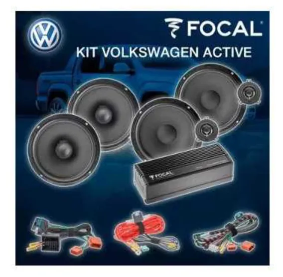 Комплект штатной акустики Focal KIT VW Active 180 - фото