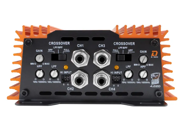  Усилитель 4-канальный DL Audio Raven Compact 4.220 - фото