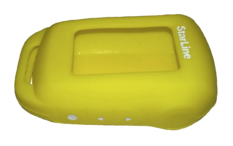 Силиконовый чехол Starline A62/92/94 желтый - фото