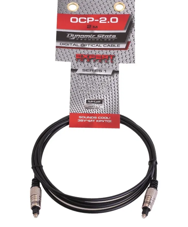 Dynamic State OCP-2.0 SERIES 1 Toslink 2m - фото