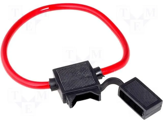 Держатель предохранителя DPRC 30А black - фото