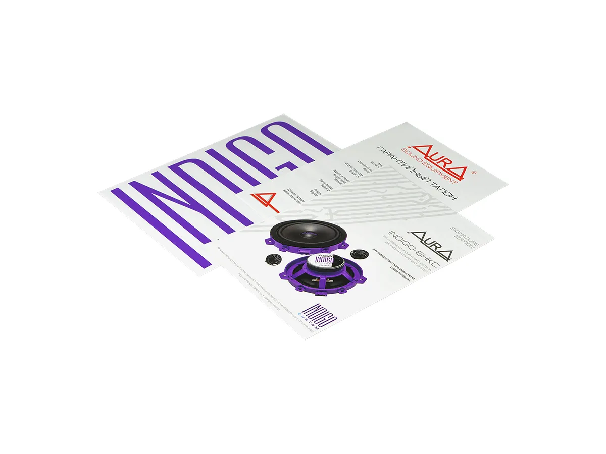 Акустика компонентная Aura INDIGO-6HKC - фото