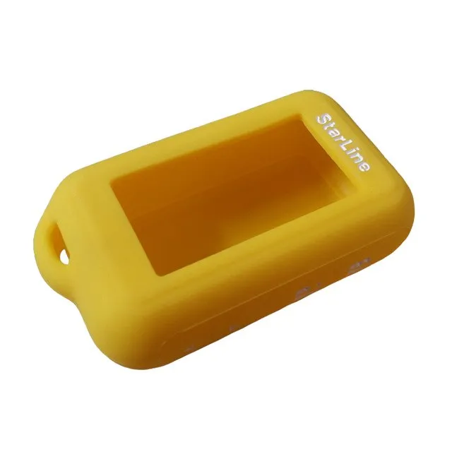 Силиконовый чехол Starline E60/E90 желтый - фото