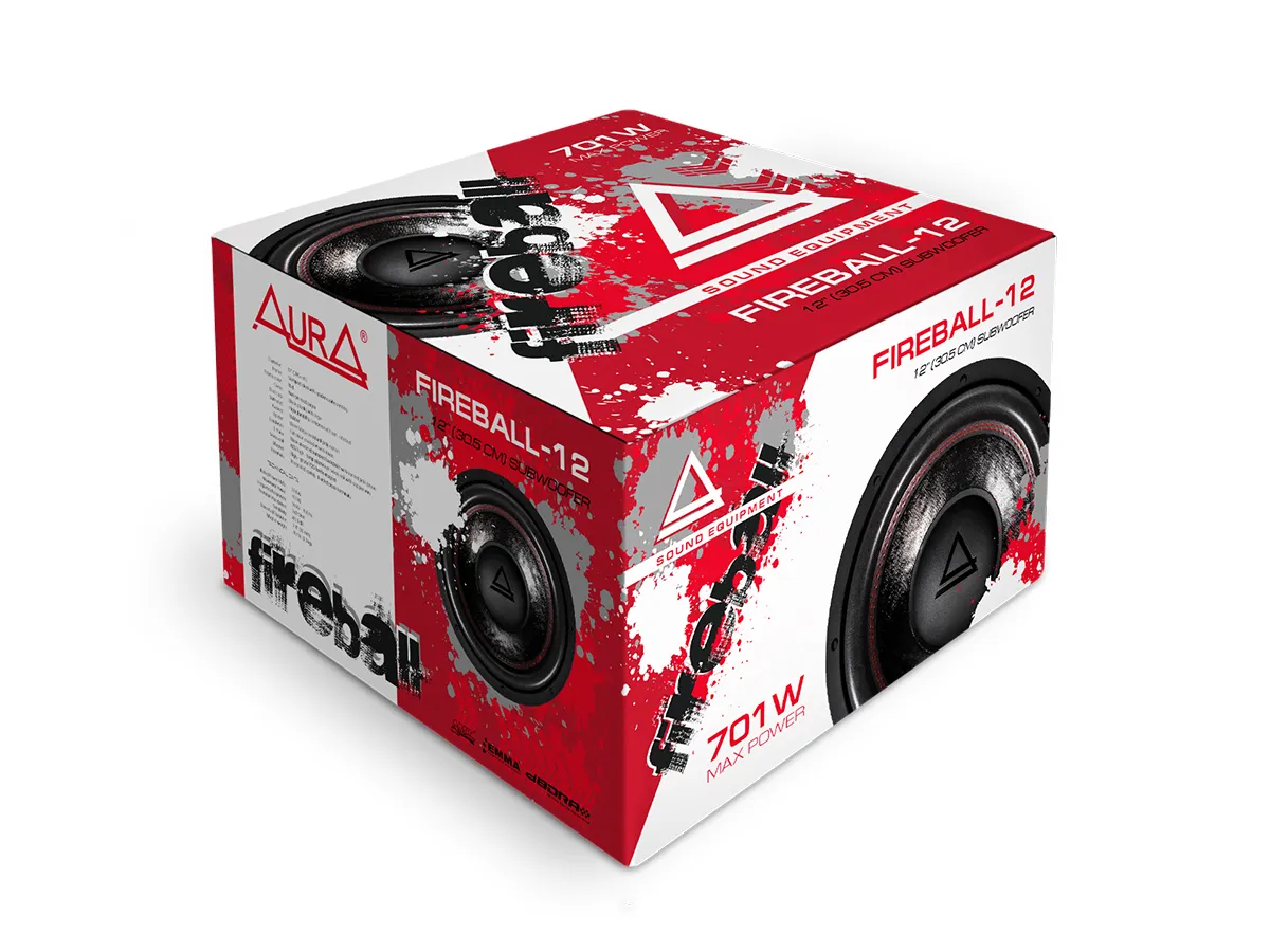 Сабвуфер Aura FIREBALL-12 - фото