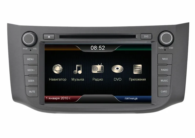 ШГУ INCAR CHR-6293 Nissan Sentra 14+ BT+TV - фото