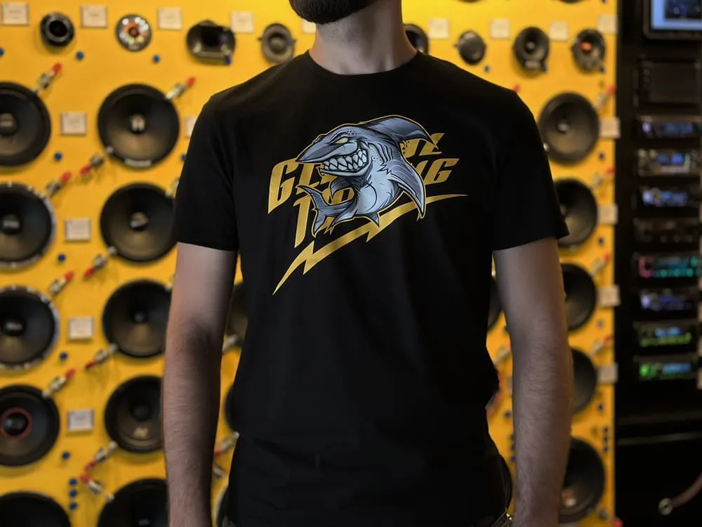 Футболка Global Tuning "Акула" 3XL черная - фото