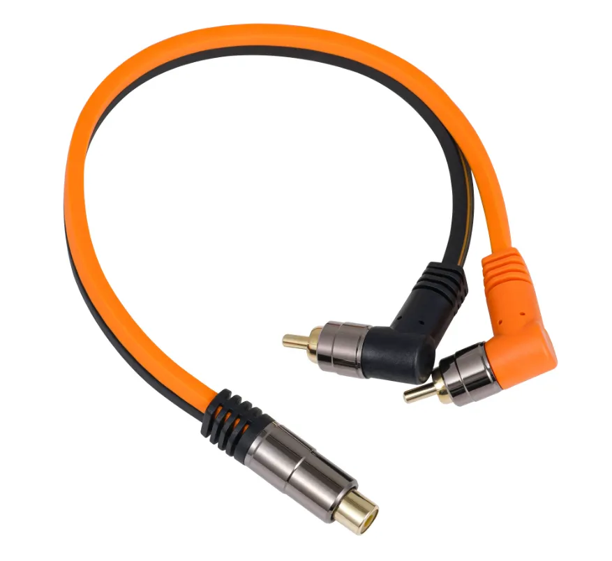 Межблочный кабель DL Audio Raven YRCA 1F2M - фото Межблочный кабель DL Audio Raven YRCA 1F2M - фото