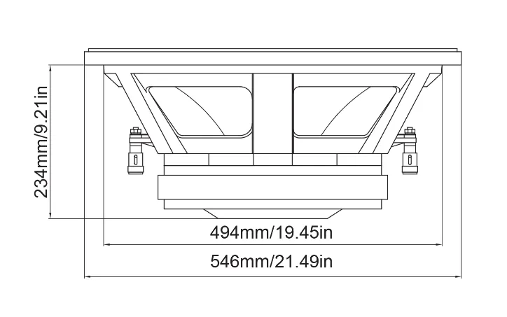 Сабвуфер Dynamic State FORCE P5W21 - фото