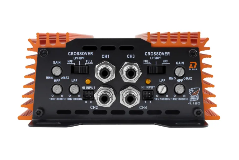 Усилитель 4-канальный DL Audio Raven Compact 4.120 - фото