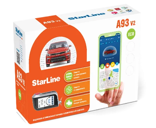 Автосигнализация StarLine A93 V2 ECO - фото