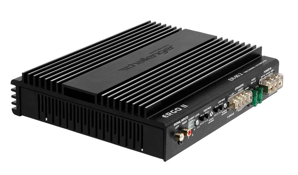 Усилитель 2-канальный Challenger ERGO II ER-90.2 - фото Усилитель 2-канальный Challenger ERGO II ER-90.2 - фото
