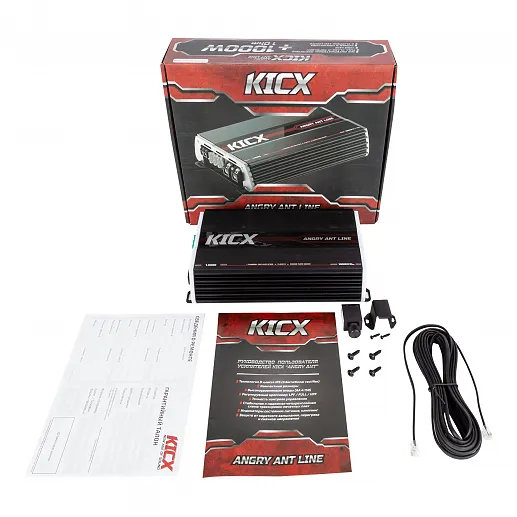 Усилитель 1-канальный Kicx Angry Ant 1.1000 - фото