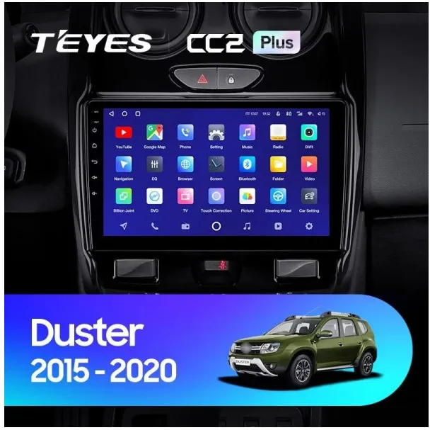 ШГУ Teyes CC2 Plus 4/64 GB Renault Duster 2 2015-2020 - фото