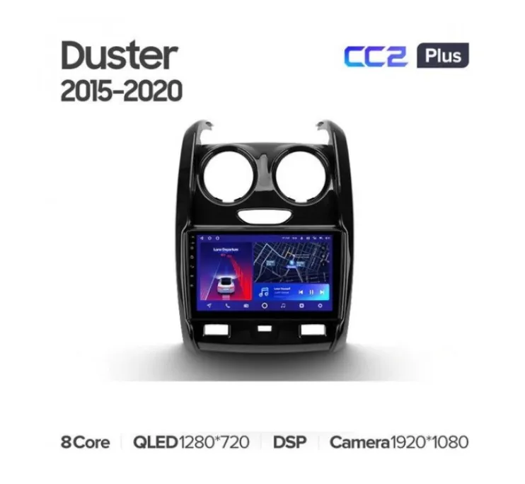 ШГУ Teyes CC2 Plus 3/32 GB Renault Duster 2015-2019 - фото