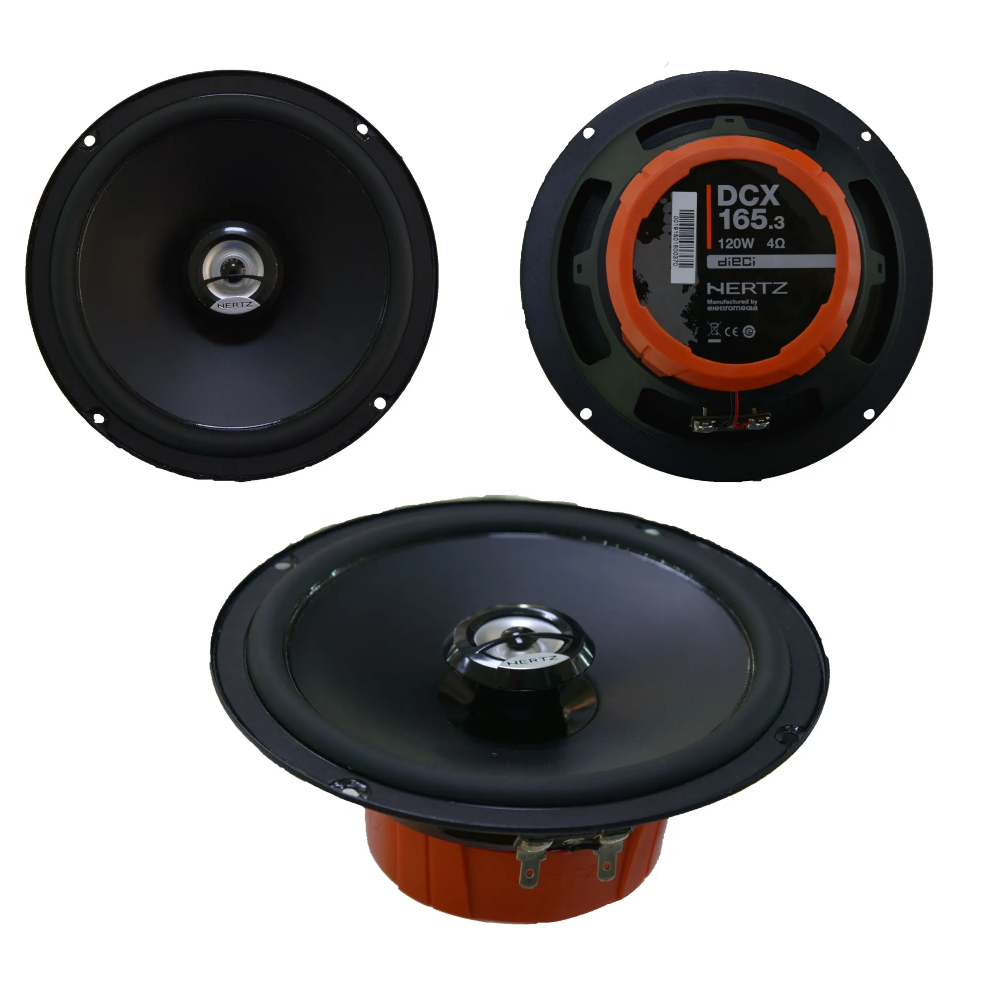 Акустика коаксиальная Hertz DCX 165.3 2-Way coaxial - фото Акустика коаксиальная Hertz DCX 165.3 2-Way coaxial - фото