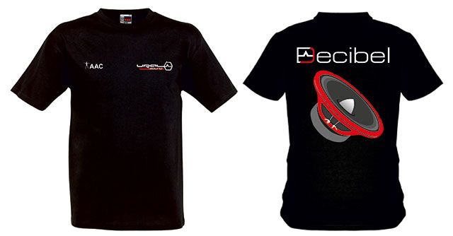 Фирменная футболка "Decibel" - фото